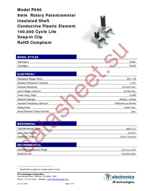 P090L-02T20BR50K datasheet  